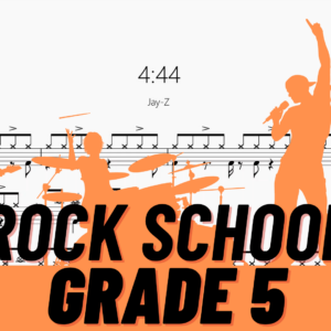 4: 44【Rock school Drum Lv5】