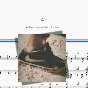 4【aesthetics across the color line】