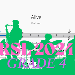 Alive【Rock school Drum Lv4】