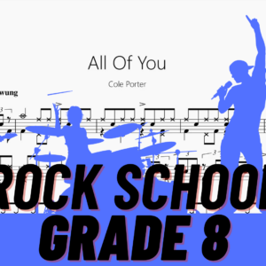 All Of You【Rock school Drum Lv8】
