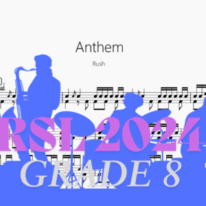 Anthem【Rock school Drum Lv8】