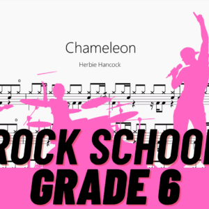 Chameleon【Rock school Drum Lv6】