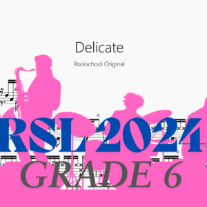 Delicate【Rock school Drum Lv6】