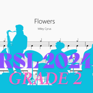 Flowers【Rock school Drum Lv2】