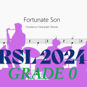 Fortunate Son【Rock school Drum Lv0】