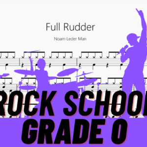 Full Rudder【Rock school Drum Lv0】