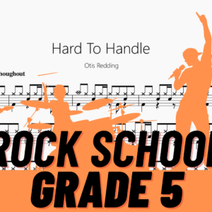 Hard To Handle 【Rock school Drum Lv5】