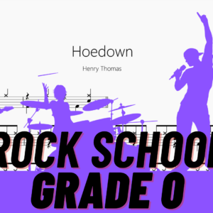 Hoedown【Rock school Drum Lv0】