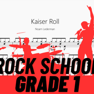 Kaiser Roll【Rock school Drum Lv1】
