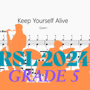 Keep Yourself Alive【Rock school Drum Lv5】