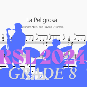 La Peligrosa【Rock school Drum Lv8】