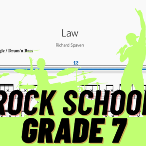 Law【Rock school Drum Lv7】