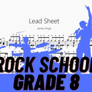 Lead Sheet【Rock school Drum Lv8】
