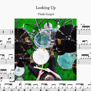 Vlade Guigni - Looking Up Drum Score ドラム楽譜