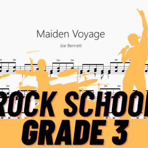 Maiden Voyage【Rock school Drum Lv3】
