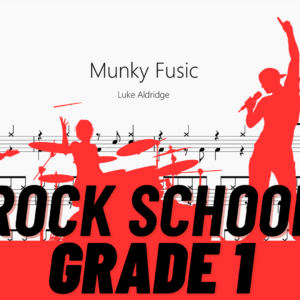Munky Fusic【Rock school Drum Lv1】