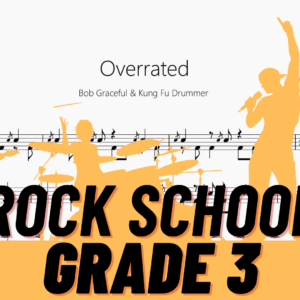 Overrated【Rock school Drum Lv3】