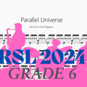 Parallel Universe【Rock school Drum Lv6】