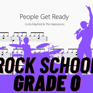 People Get Ready【Rock school Drum Lv0】