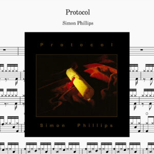 Simon Phillips - Protocol Drum Score ドラム楽譜