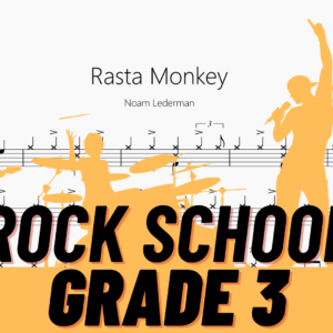 Rasta Monkey【Rock school Drum Lv3】