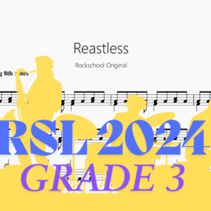 Reastless【Rock school Drum Lv3】