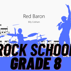Red Baron【Rock school Drum Lv8】