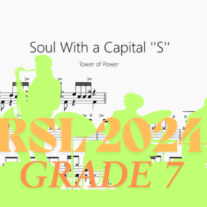 Soul With a Capital ''S''【Rock school Drum Lv7】
