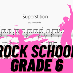 Superstition【Rock school Drum Lv6】
