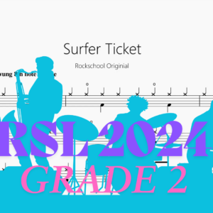 Surfer Ticket【Rock school Drum Lv2】