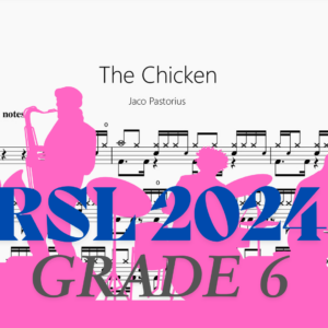 The Chicken【Rock school Drum Lv6】