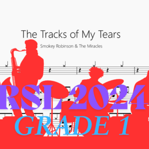 The Tracks of My Tears【Rock school Drum Lv1】