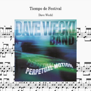 Dave Weckl - Tiempo de Festival Drum Score ドラム楽譜
