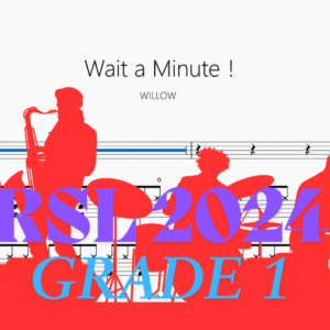 Wait a Minute！【Rock school Drum Lv1】