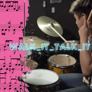 Walk_it_Talk_it by Zach Alcasid drum cover