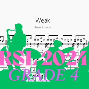 Weak【Rock school Drum Lv4】