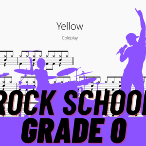Yellow【Rock school Drum Lv0】