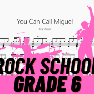 You Can Call Miguel 【Rock school Drum Lv6】