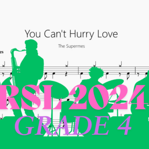 You Can't Hurry Love【Rock school Drum Lv4】