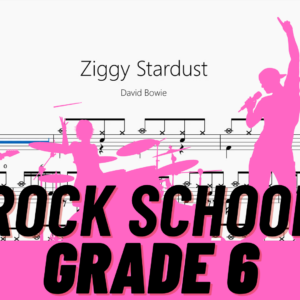 Ziggy Stardust【Rock school Drum Lv6】