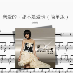 亲爱的，那不是爱情（简单版）【张韶涵】