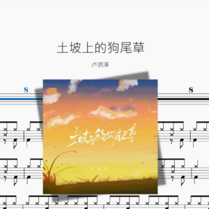 土坡上的狗尾草【卢润泽】