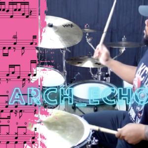 arch_echo  Marcus Thomas drum cover