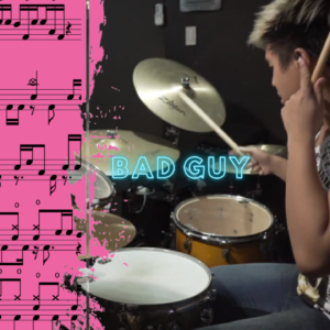 Bad Guy  (Drum Remix))  by Zach Alcasid drum cover