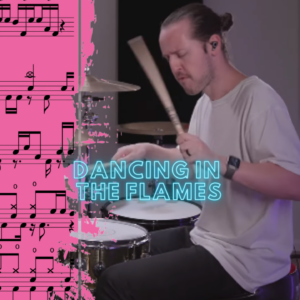 Dancing In The Flames Matt Chancey drum cover