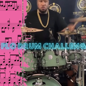 Flo Drum Challenge by Eric MooreII Official  Drum cover