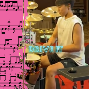 Drive it by bai ming ran Drum Cover