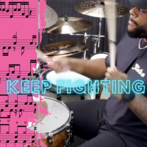 “KEEP FIGHTING”  Marcus Thomas drum cover