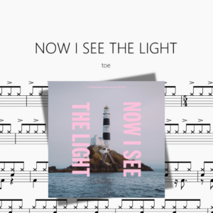 NOW I SEE THE LIGHT【toe】