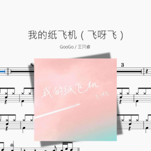 我的纸飞机（飞呀飞）【GooGo  王只睿】